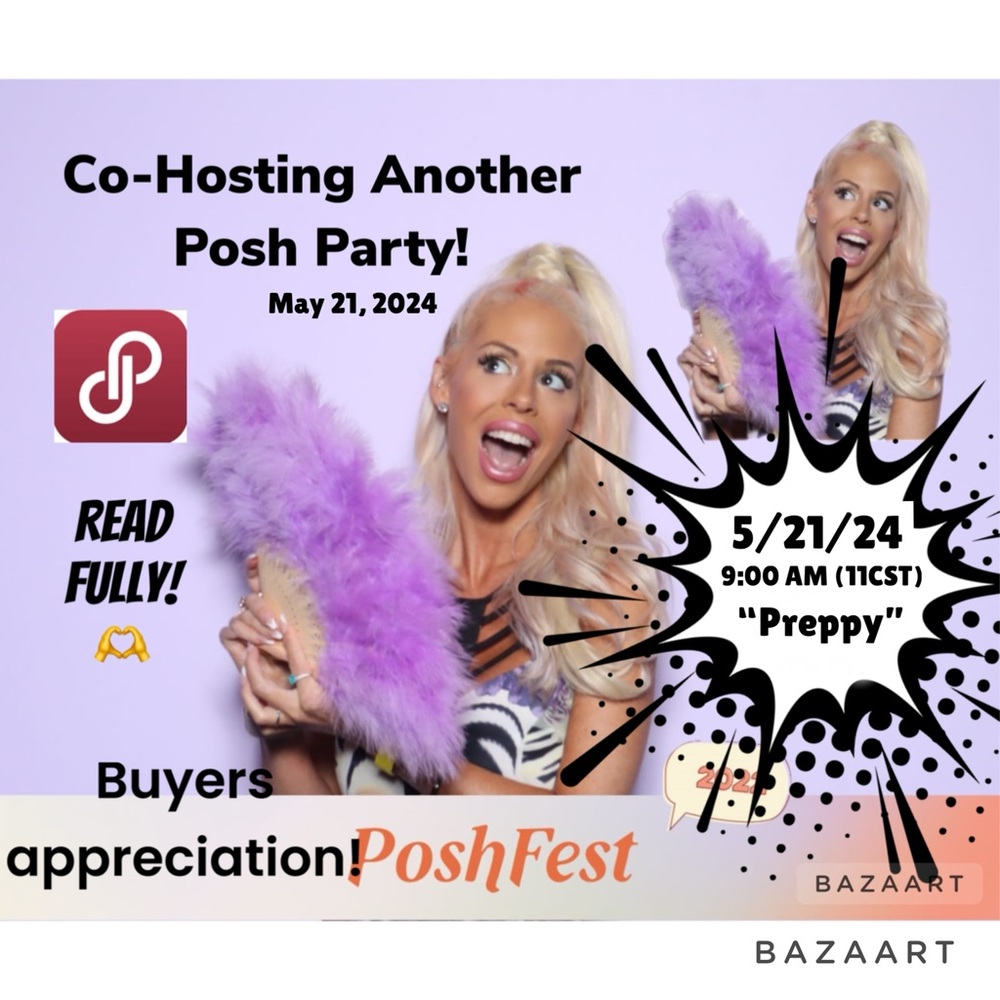 Co-Hosting Another Posh Party: Save The Date! “Preppy, Hill House ⬇️ “READ FULLY